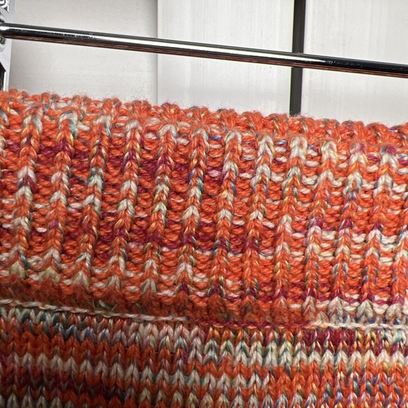 Pretty Garbage Knit Pull On Side Slit Stretch Mini Skirt Women's Size Large NWT - Picture 4 of 10